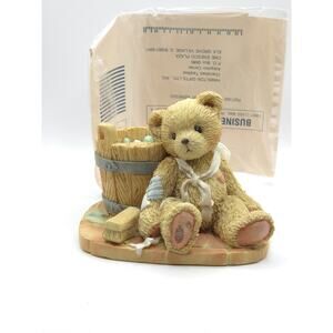 1991 Enesco CHERISHED TEDDIES Joshua Love Repairs All 950556 w/BOX